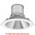 8 in. Reflector and Trim - Matte Silver Baffle with White Trim Thumbnail
