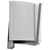 7 in. x 16 in. Wall Sconce Fixture - White Fabric Shade - Nickel Finish Thumbnail