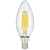 500 Lumens - 5 Watt - 2700 Kelvin - LED Chandelier Bulb - 4.1 in. x 1.4 in. Thumbnail