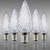 LED C9 - Cool White - 0.66 Watt - Intermediate Base - Faceted Finish Thumbnail