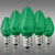 LED C7 - Green - Candelabra Base - Faceted Finish Thumbnail