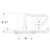 4 in. New Construction Airtight Recessed Housing - Dimmable Thumbnail