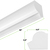 6750 Lumen Max - 55 Watt Max - 4 ft. Wattage and Color Selectable LED Stairwell Fixture with Motion Sensor and Emergency Battery Backup Thumbnail