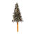 2.5 ft. Artificial Half Wall Christmas Tree Thumbnail