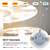 2500 Lumen Max - 24 Watt Max - 8 in. Wattage and Color Selectable New Construction LED Downlight Fixture Thumbnail