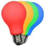 Colored LED A19 Bulbs - Category Image