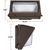 15,000 Lumens - 120 Watt - 4000 Kelvin - LED Wall Pack Thumbnail