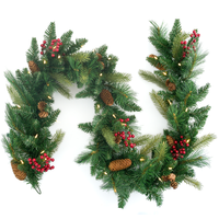 12FT CONE BERRY GARLAND