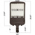 Philips Lumileds - LED Parking Lot Fixture - 300 Watt - 750 Watt MH Replacement - 5000 Kelvin Thumbnail