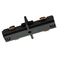 Straight Connector Black