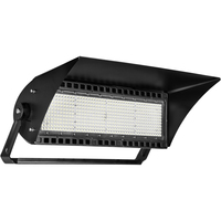 72,500 Lumens - 500 Watt - 5000 Kelvin - LED Industrial Flood and Sport Light Fixture - 30 Deg. Beam Angle - Yoke Mount - 277-480 Volt - PLT-12967