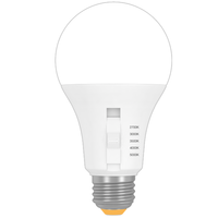 1650 Lumens - 12.5 Watt - Color Selectable LED A21 Light Bulb - Kelvin 2700-3000-3500-4000-5000 - 100 Watt Incandescent Equal - Medium Base - 92 CRI - 120 Volt - Green Creative 38348