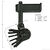 Nora NTL-210W - Clasp Low Voltage Track Fixture - White Thumbnail