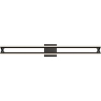 AFX Cass - 36 in. LED Vanity Light Bar - 2450 Lumens - Black Finish - 38 Watt - 3000 Kelvin - 90 CRI - 120 Volt - AFX Lighting CSSV3604L30D1BK