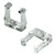 (100 Pack) - 5/8 in. - Rope Light Square Clips Thumbnail