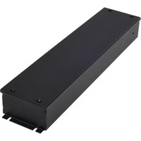 Emergency Driver Enclosure - For use with select Emergency Drivers - Black Steel - (4) 1/2 in. Knockouts - Satco 80-973