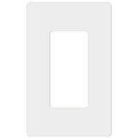 White 1gang Decora Wallplate