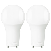 LED A19 GU24 8W 2700K 2PK