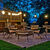 48 ft. Patio String Lights - A19 - Black Wire - 15 Sockets Thumbnail