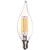 Natural Light - 350 Lumens - 3.5 Watt - 2700 Kelvin - LED Chandelier Bulb - 4.0 in. x 1.3 in. Thumbnail