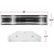LED Ready High Bay Fixture - Operates 4 Single-Ended Direct Wire T8 LED Lamps (Sold Separately) Thumbnail
