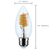300 Lumens - LED Smart Bulb - Chandelier Filament - 4 Watt - Color Changing and Tunable White - 2700-5000 Kelvin Thumbnail