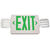 Double Face LED Combination Exit Sign - LED Lamp Heads Thumbnail