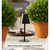Newport 4 in 1 Patio Lamp with Bug Deterrent Feature - Brass Thumbnail