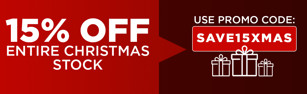 Save 15% Off Entire Christmas Stock