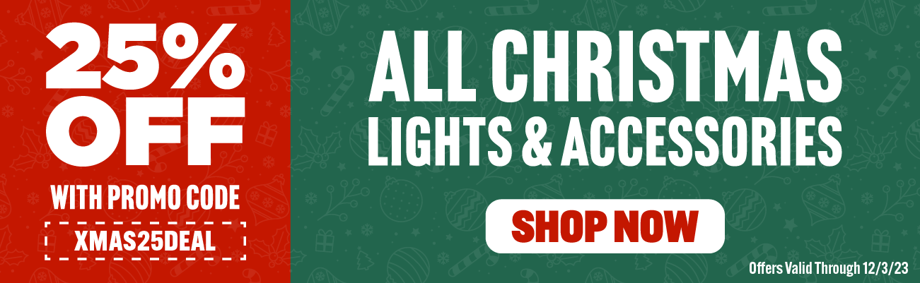25% Off Christmas